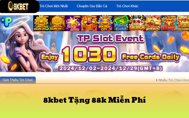 8kbet Tặng 88k Miễn Phí