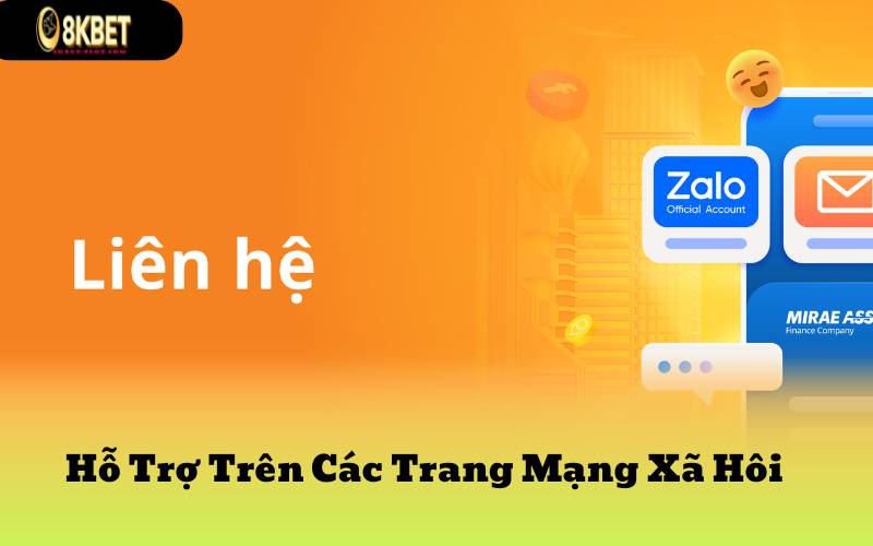 Hỗ Trợ Trên Các Trang Mạng Xã Hôi