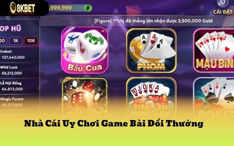 Nhà Cái Uy  Chơi Game Bài Đổi Thưởng 